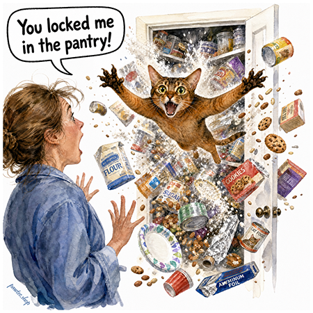 You Locked Me in the Pantry!
