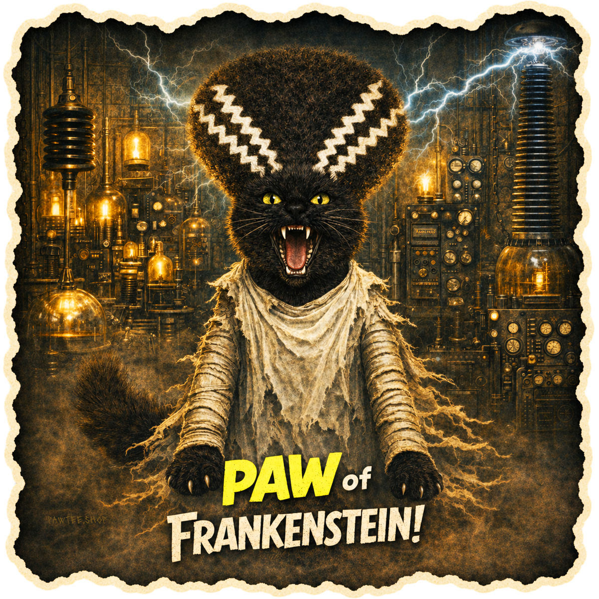 PAW of Frankenstein!