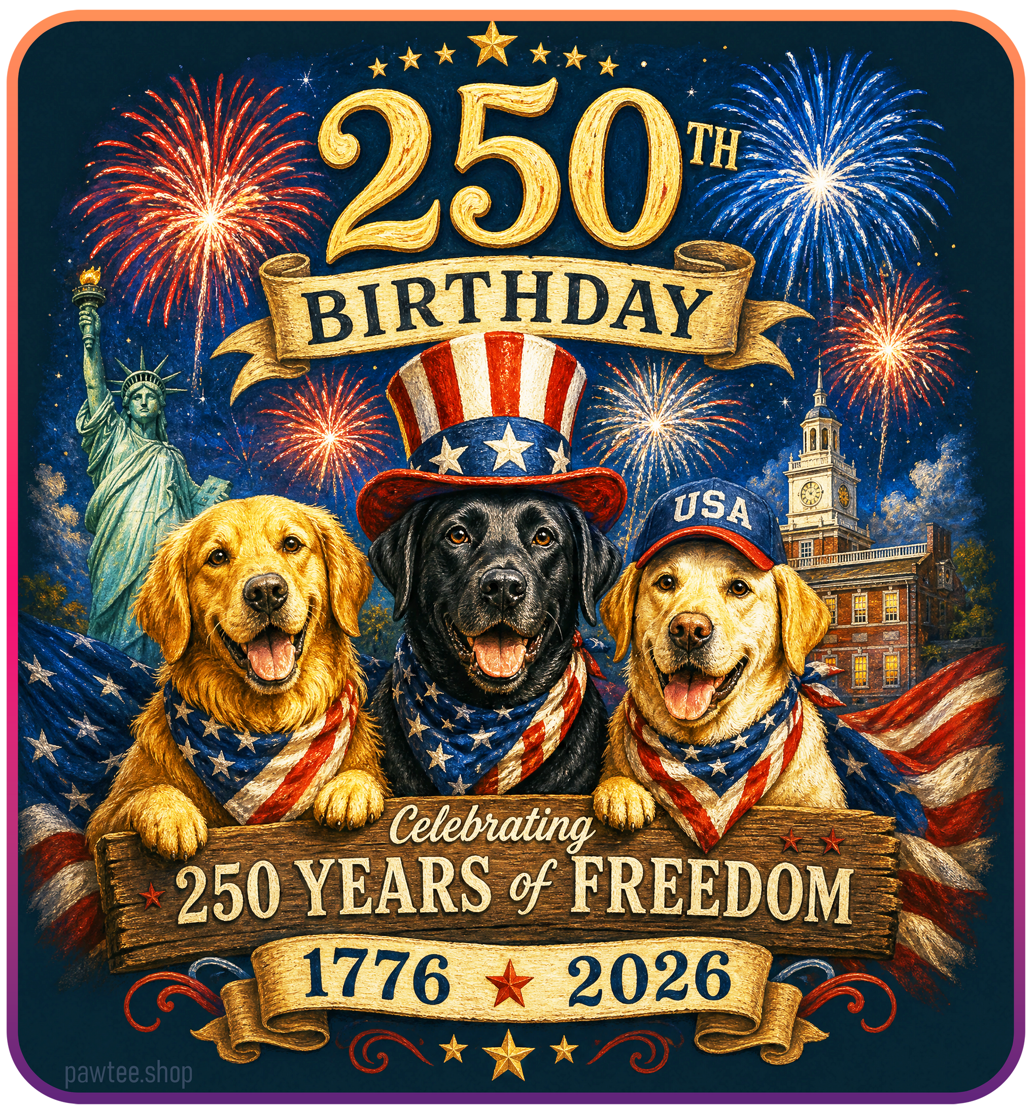 250 Years! Happy Birthday America!