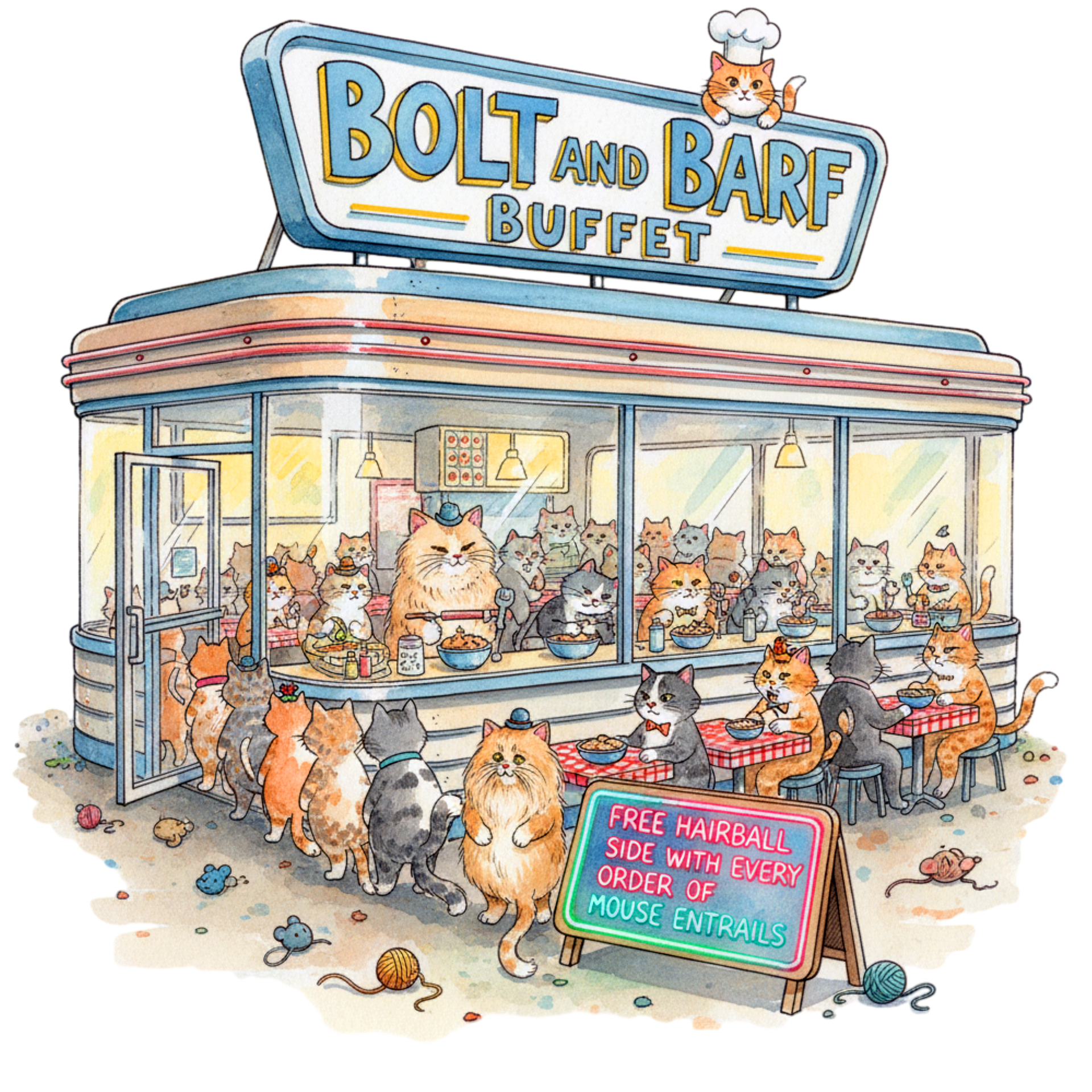 Bolt and Barf