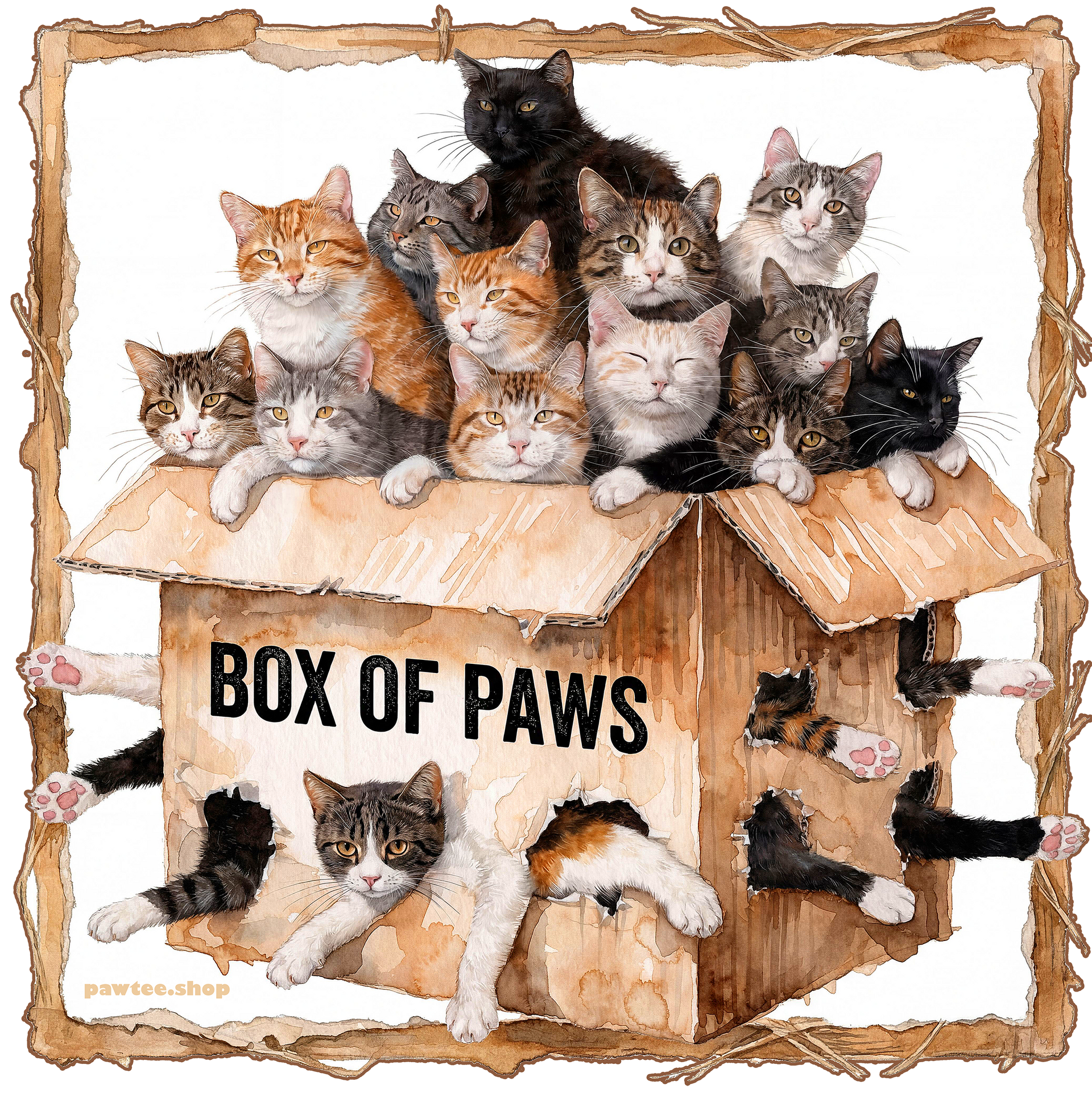 Box of PAWS!