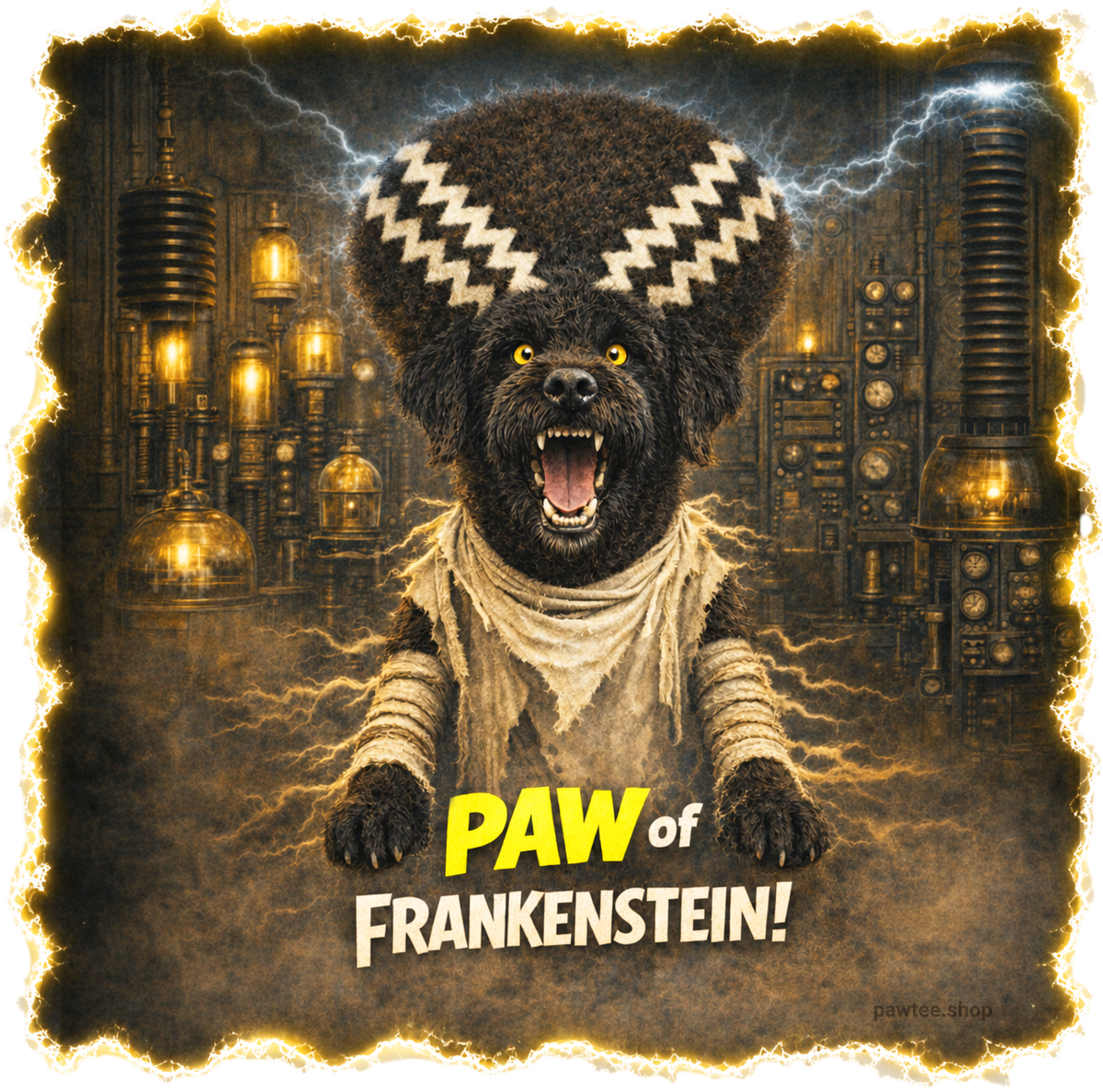 PAW of Frankenstein!