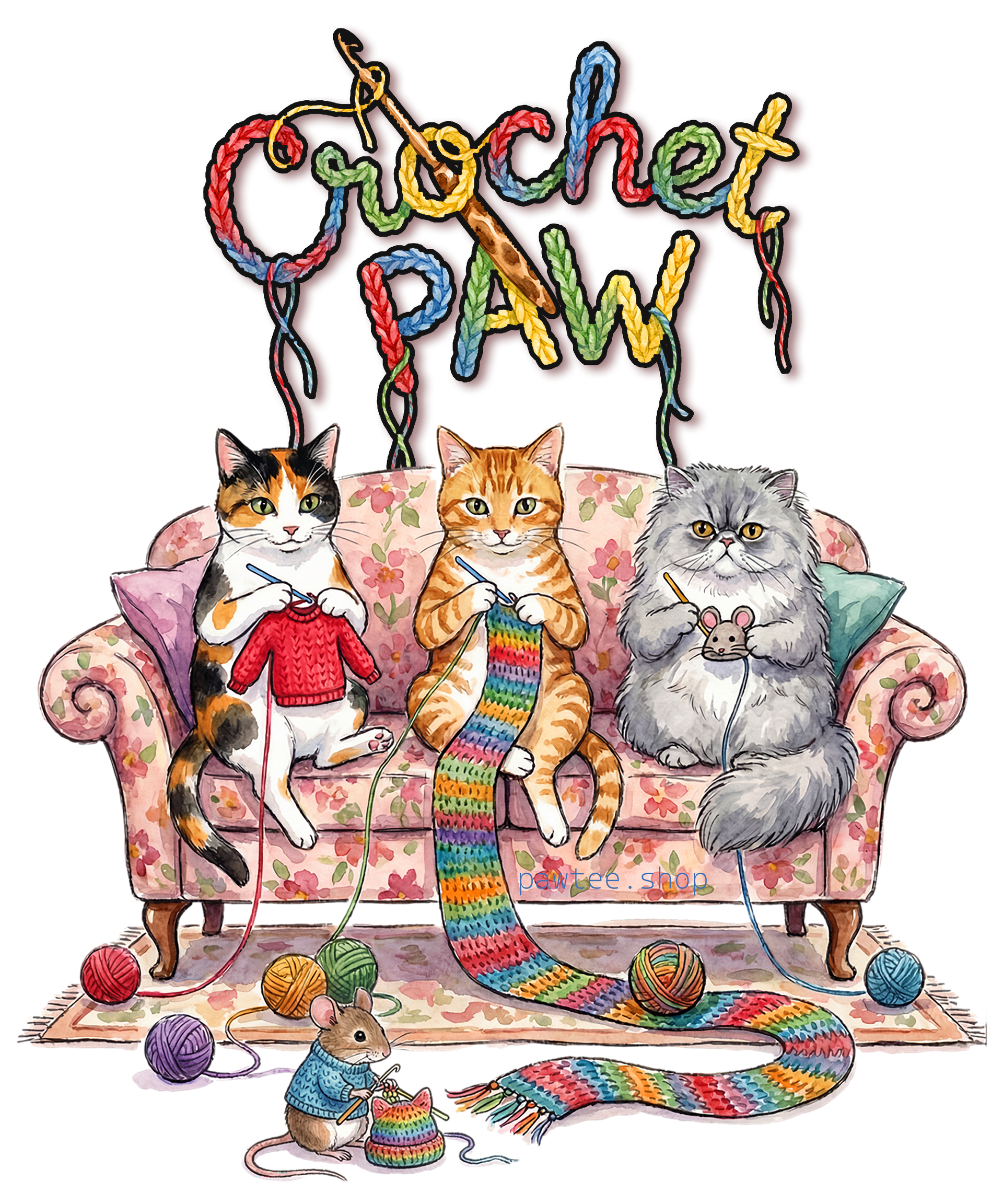 Crochet Paws