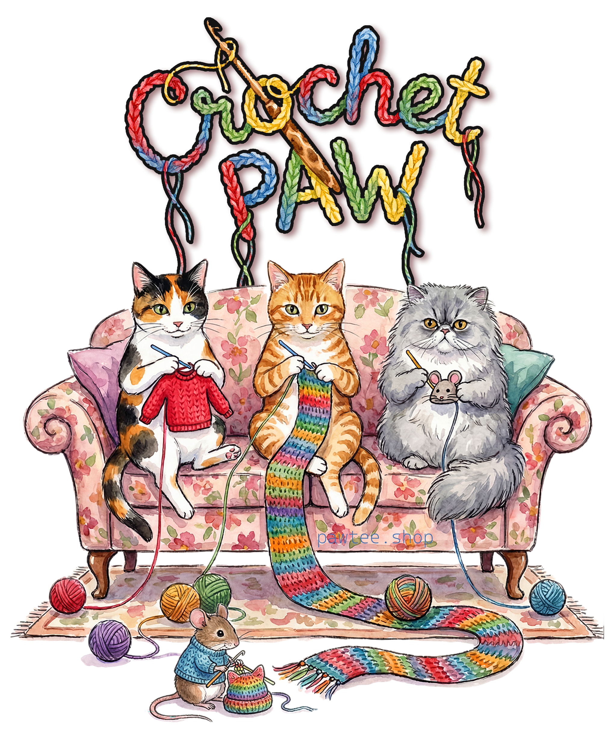 Crochet Paws
