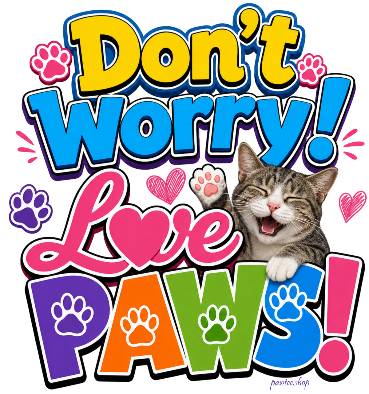 Don't Worry Cat Style