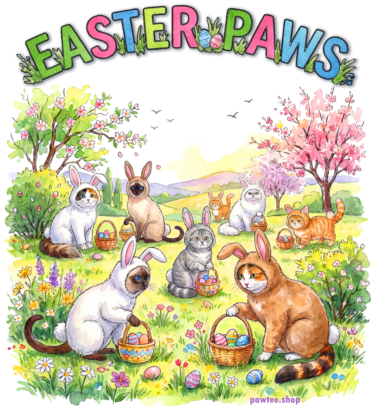 Cats Can Have Egg Hunts Too!