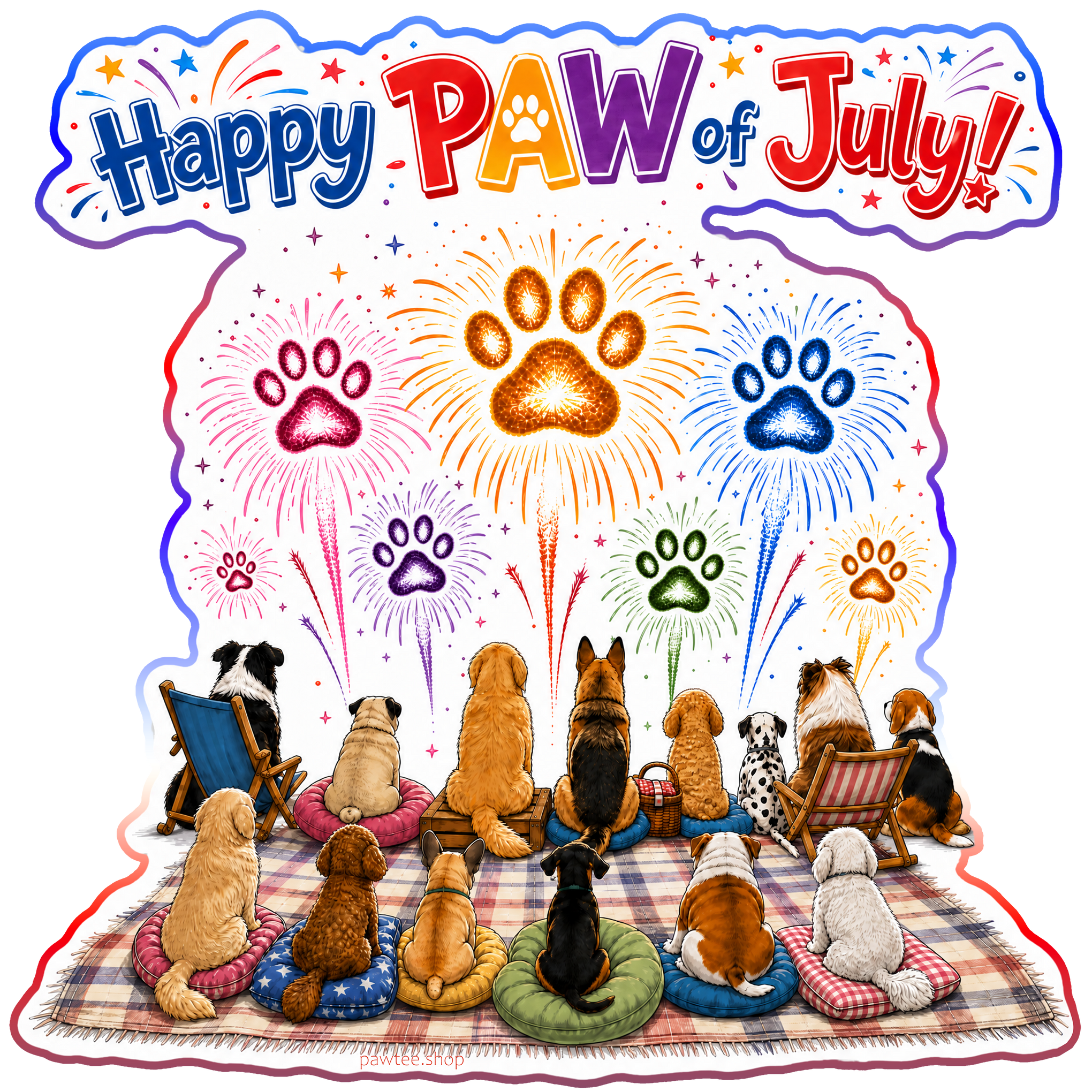 Happy Birthday Paw of July!