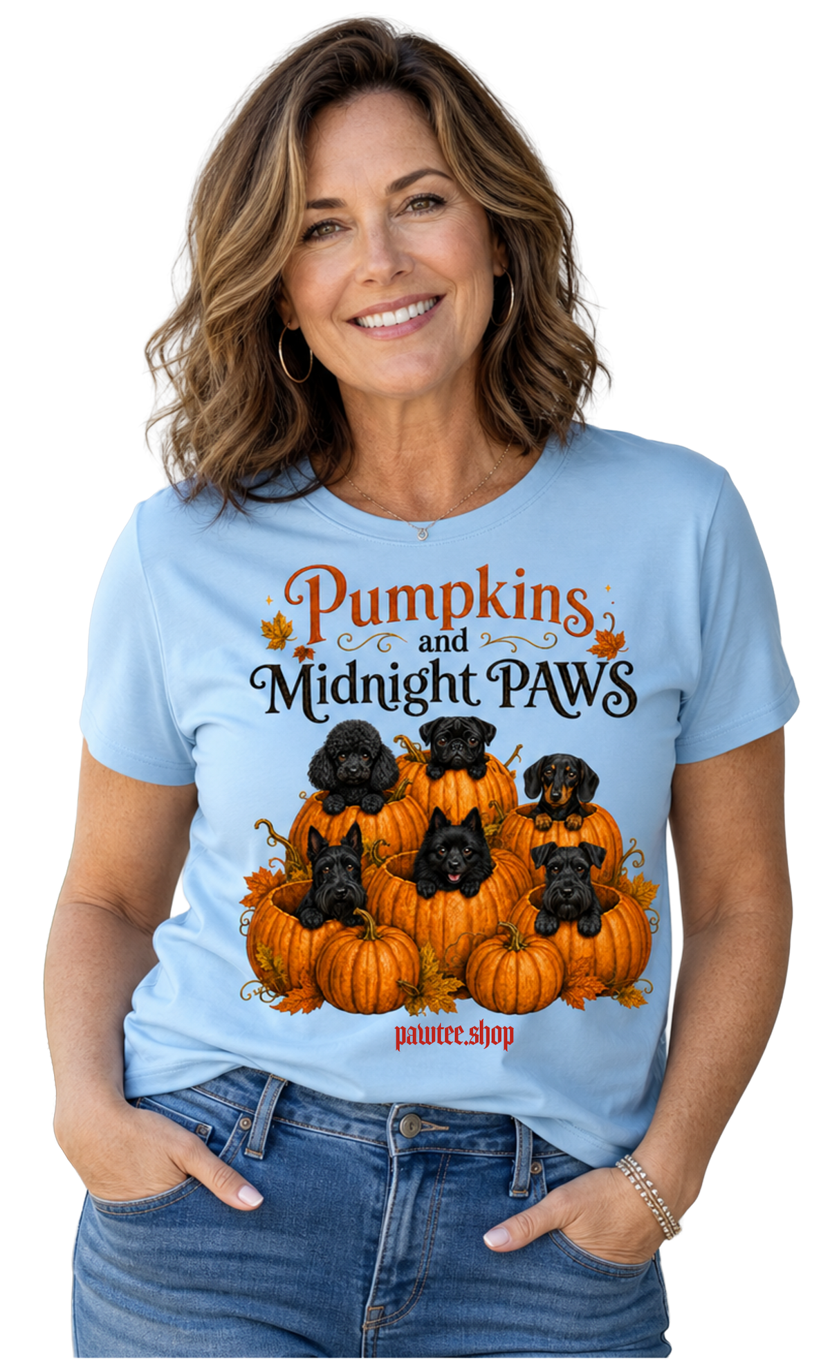 Pumpkins and Midnight PAWS