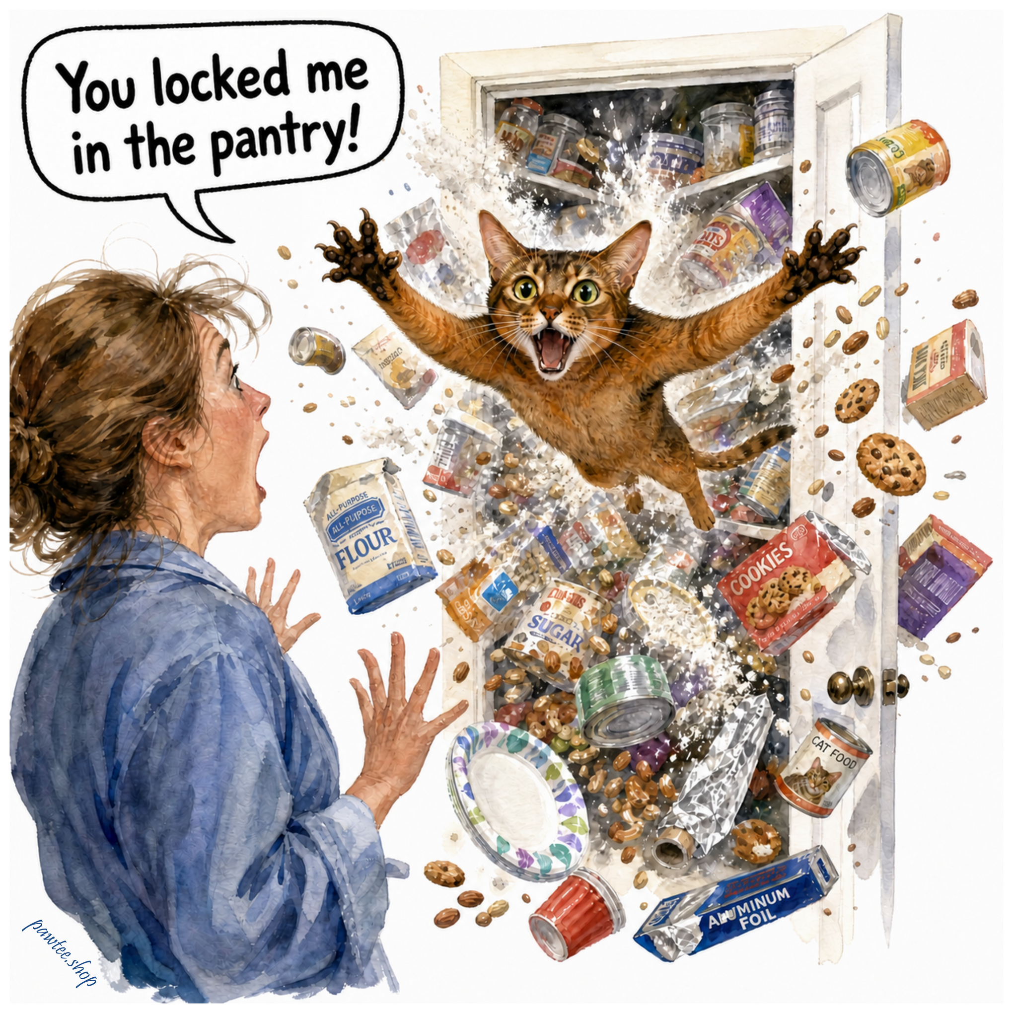 You Locked Me in the Pantry!