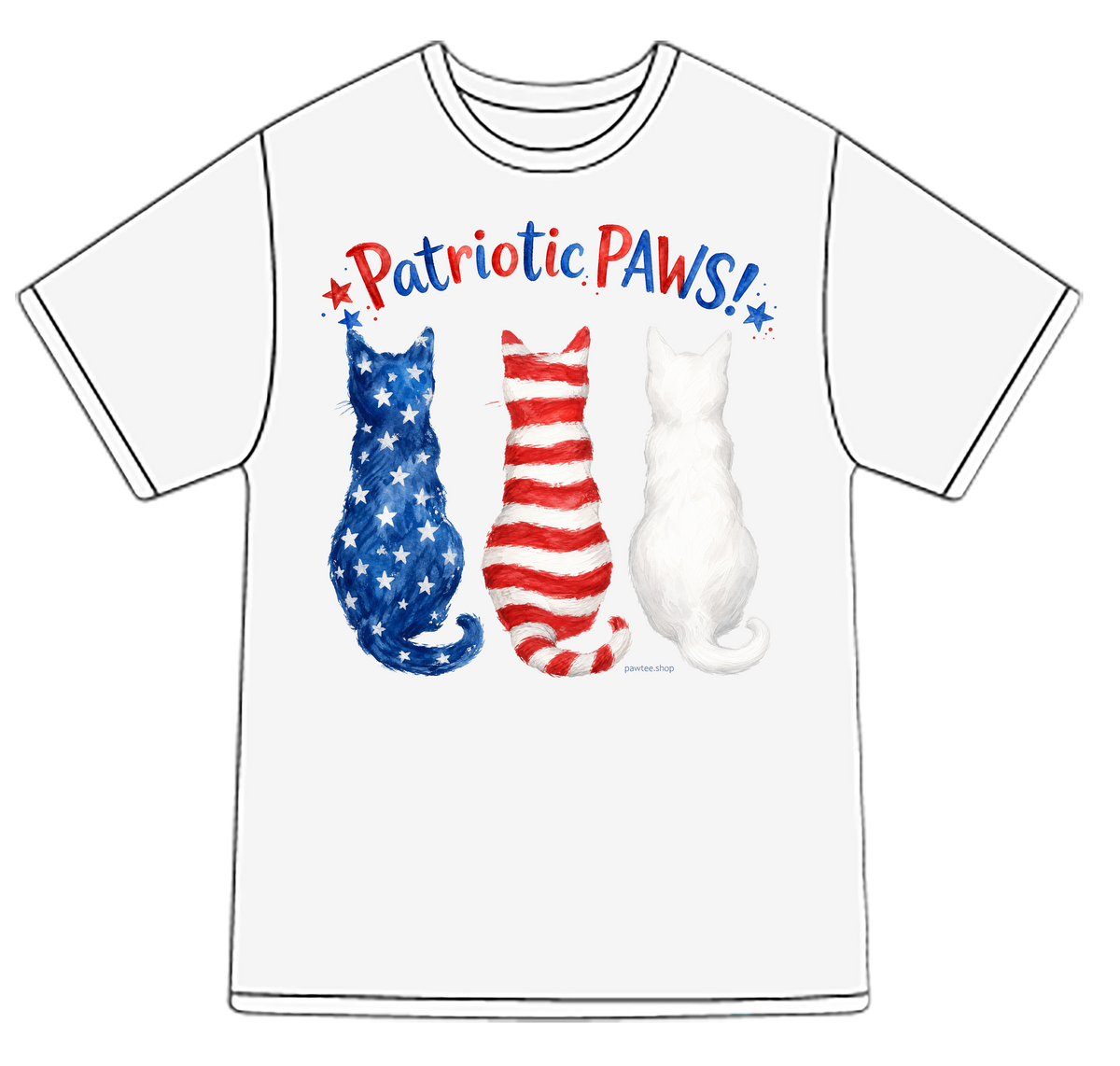 Is Your Cat Red, White and Blue?