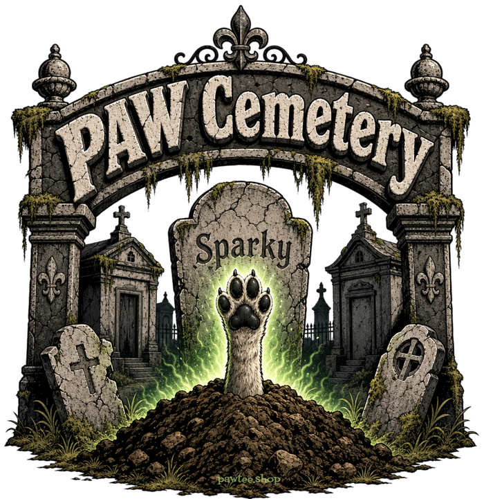 PAW Cemetery Dog Style