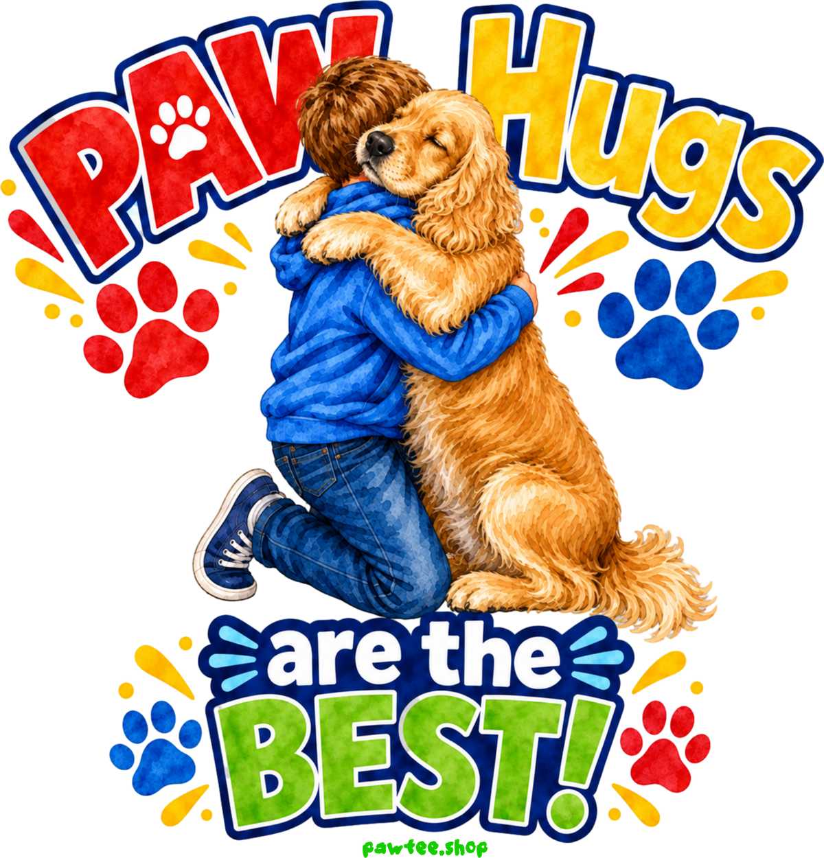 PAW Hugs - Dog Style