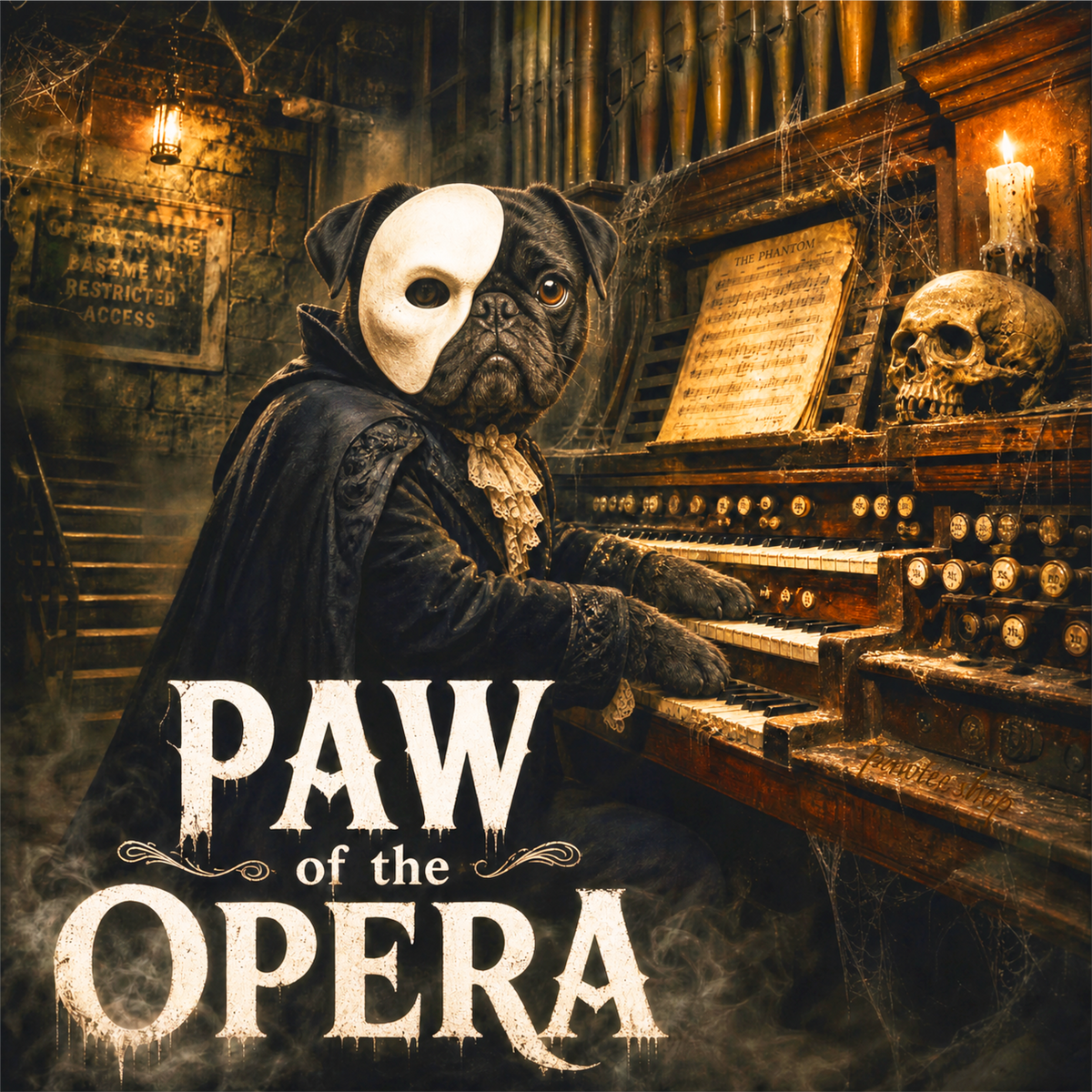 PAW of the Opera Dog Style