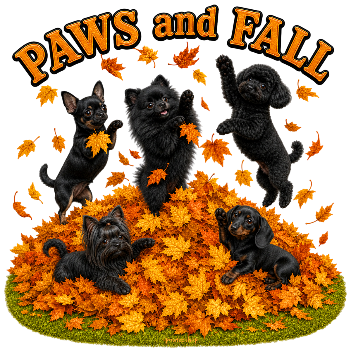 PAWS and Fall Dog Style