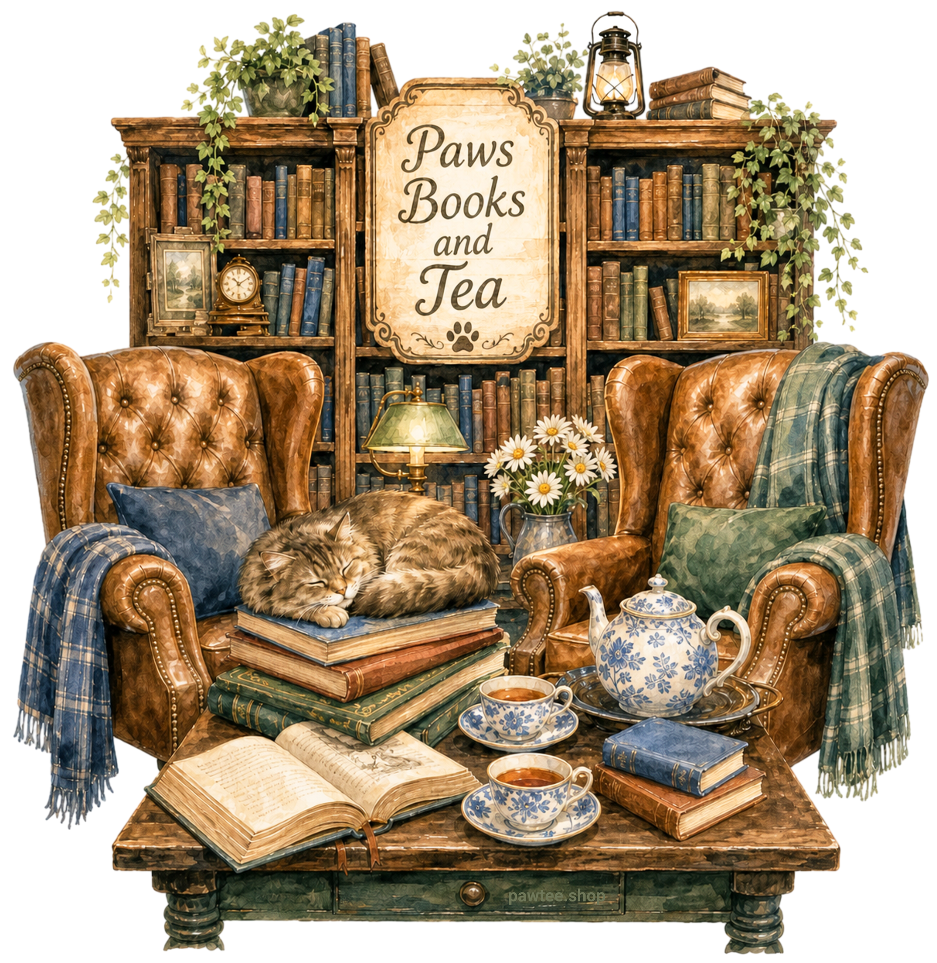 Paws Books and Tea
