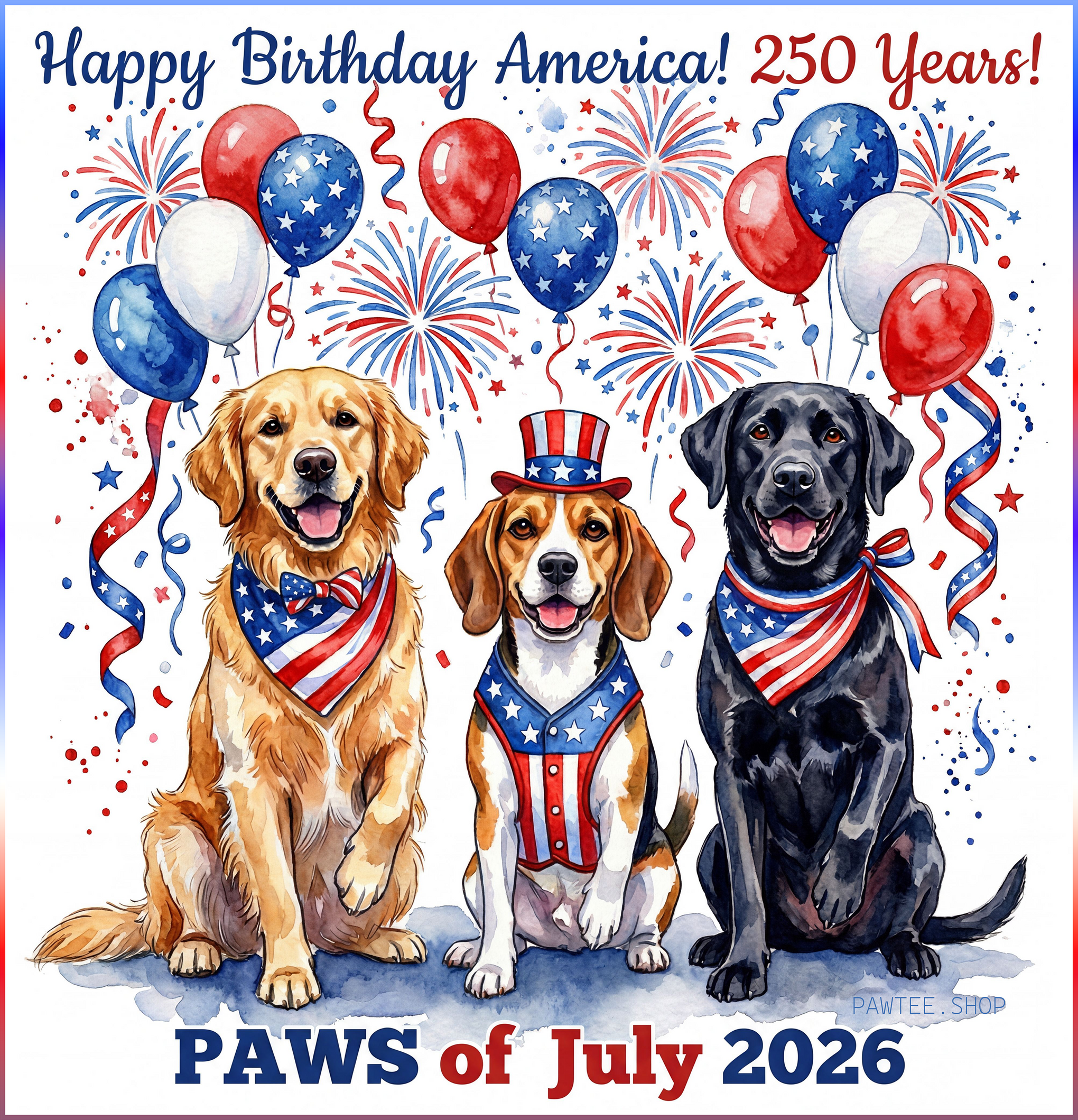 Paws of July