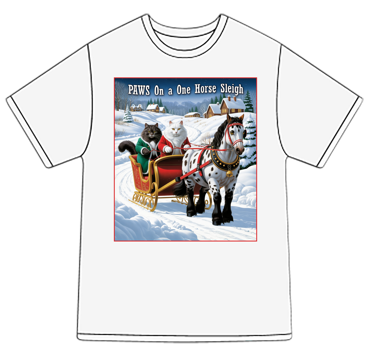 PAWS On a One Horse Sleigh