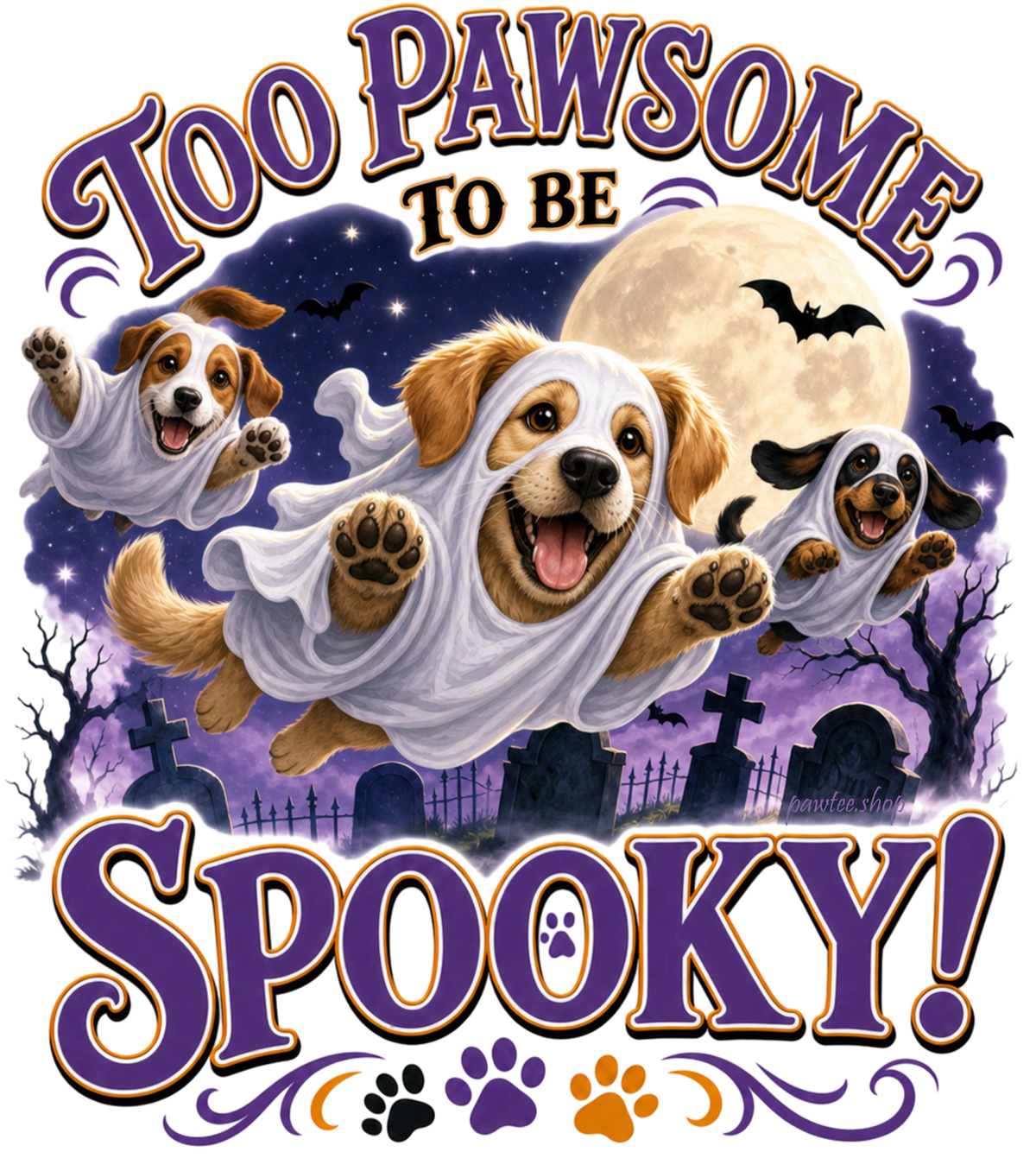 Too Spooky - Dog Style