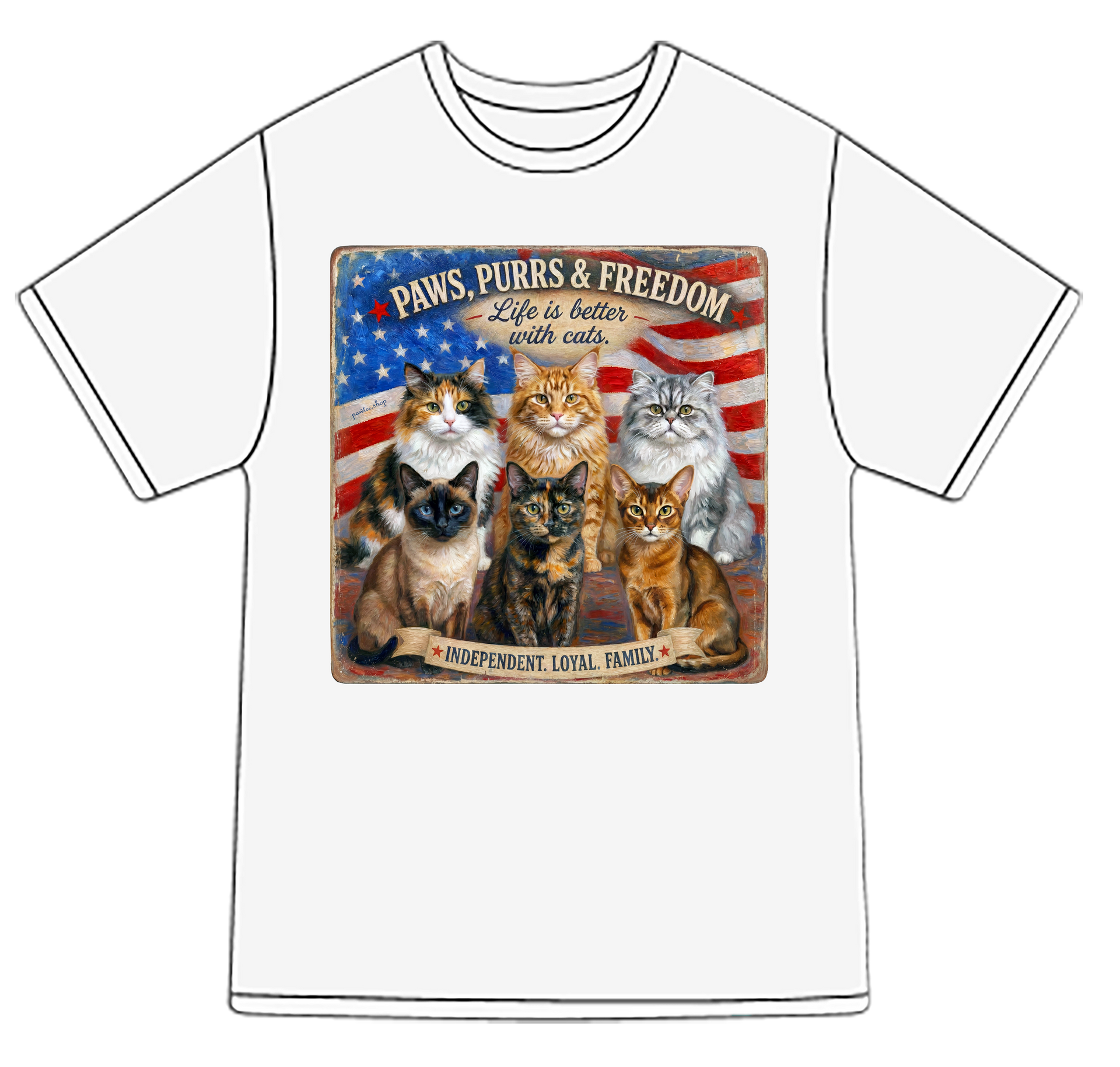 Paws. Purrs. Freedom.