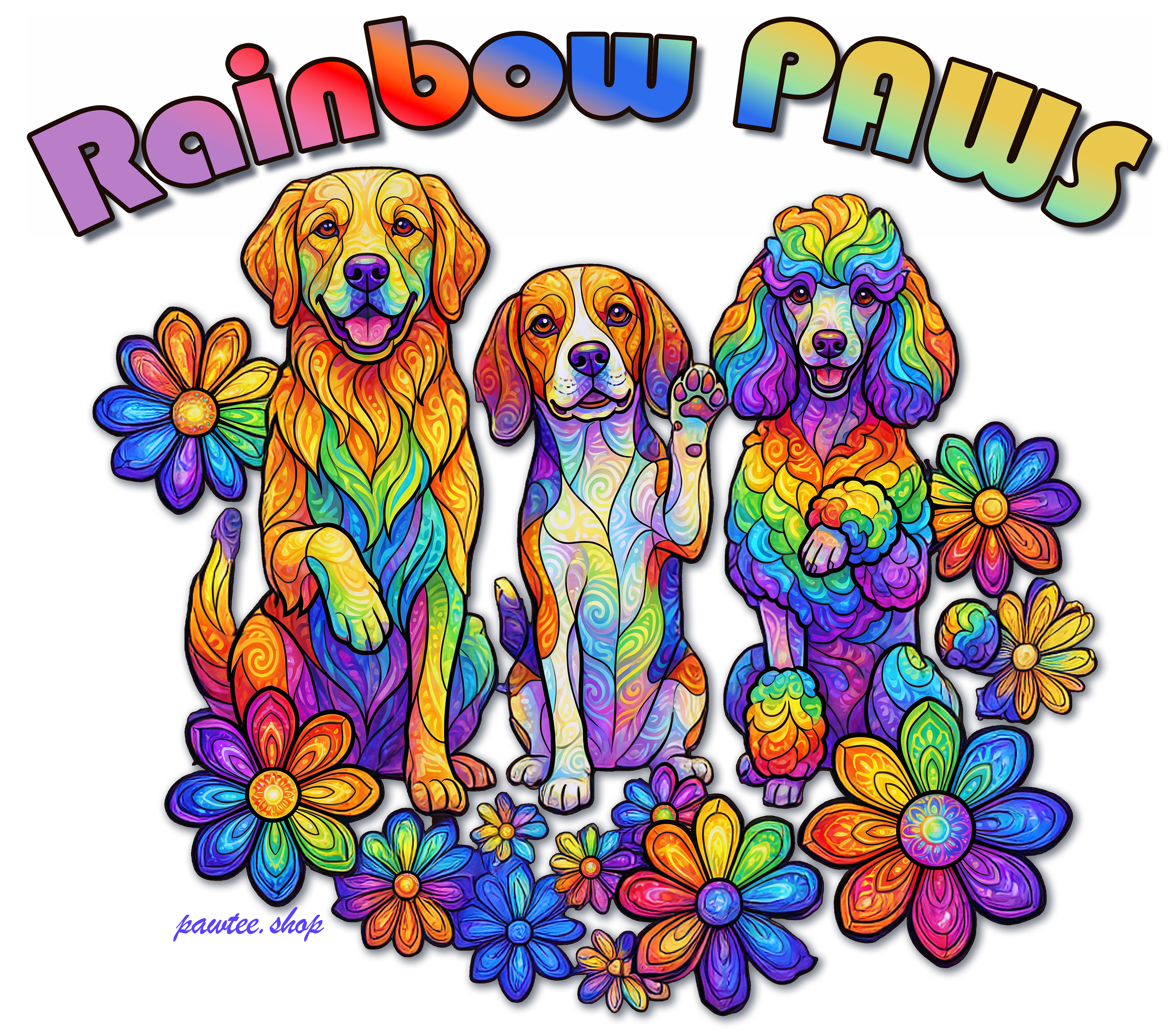 Rainbow Paws Version 2