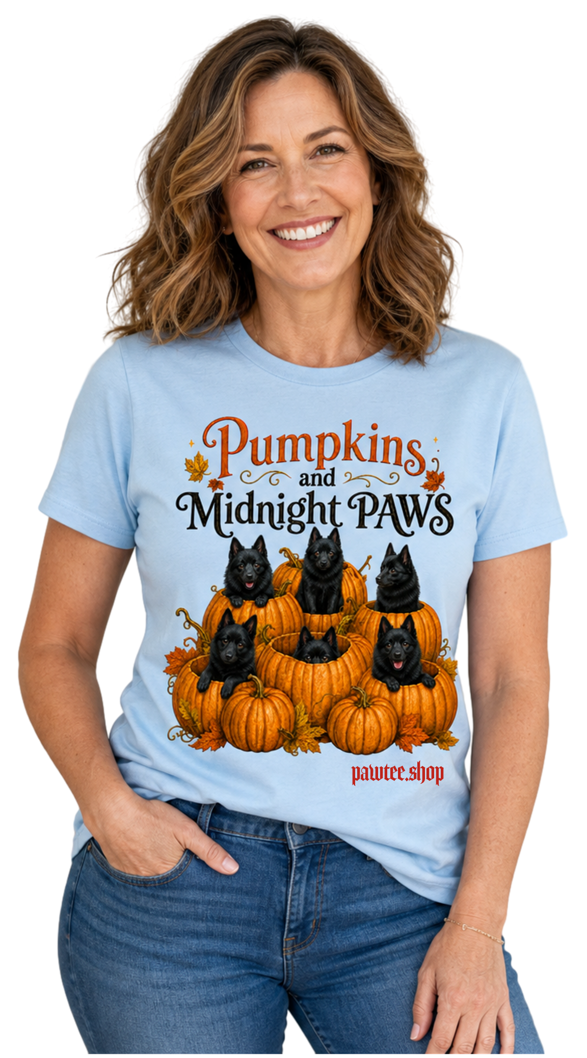 Pumpkins and Schipperkes
