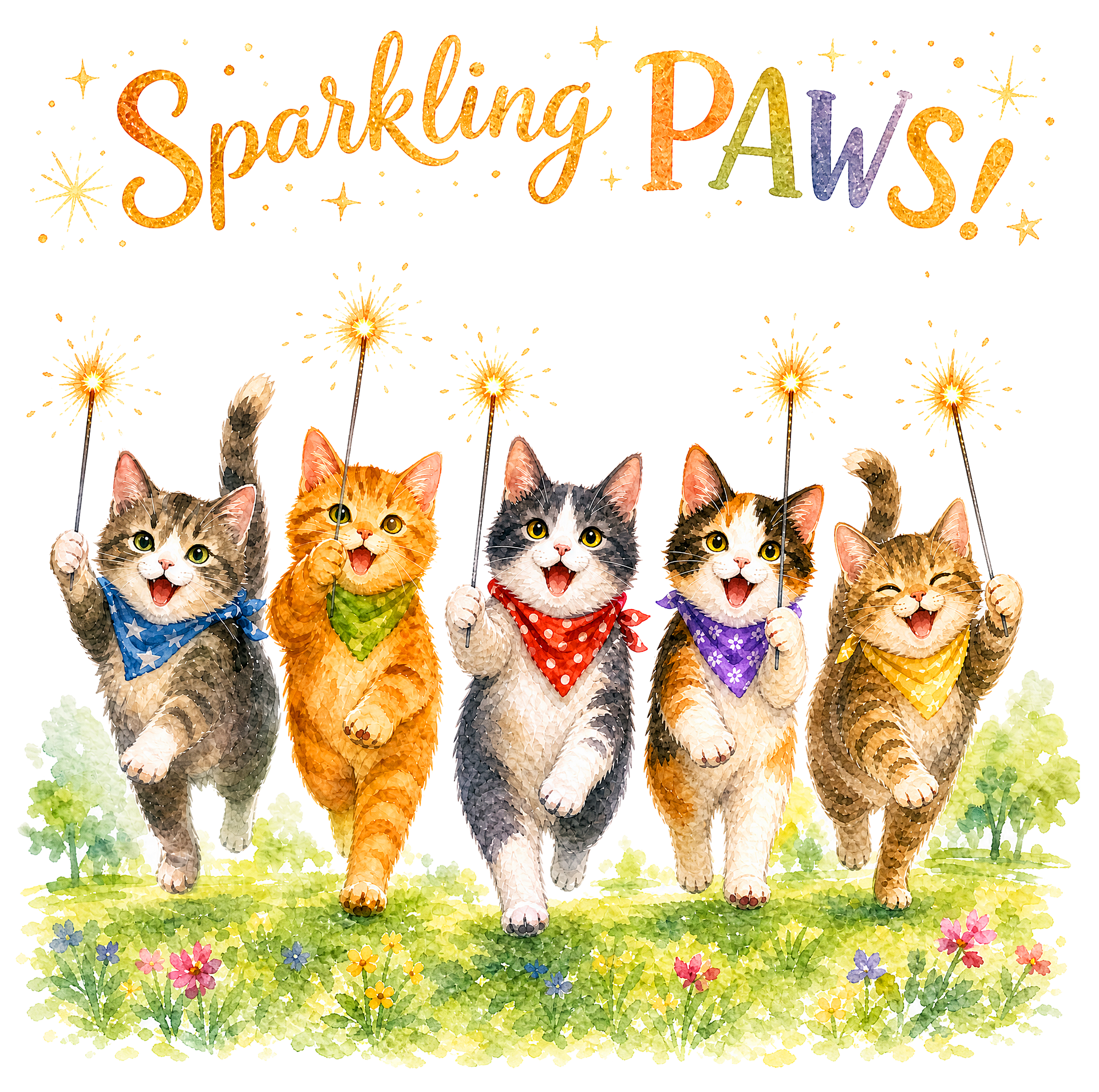 Sparkling PAWS!