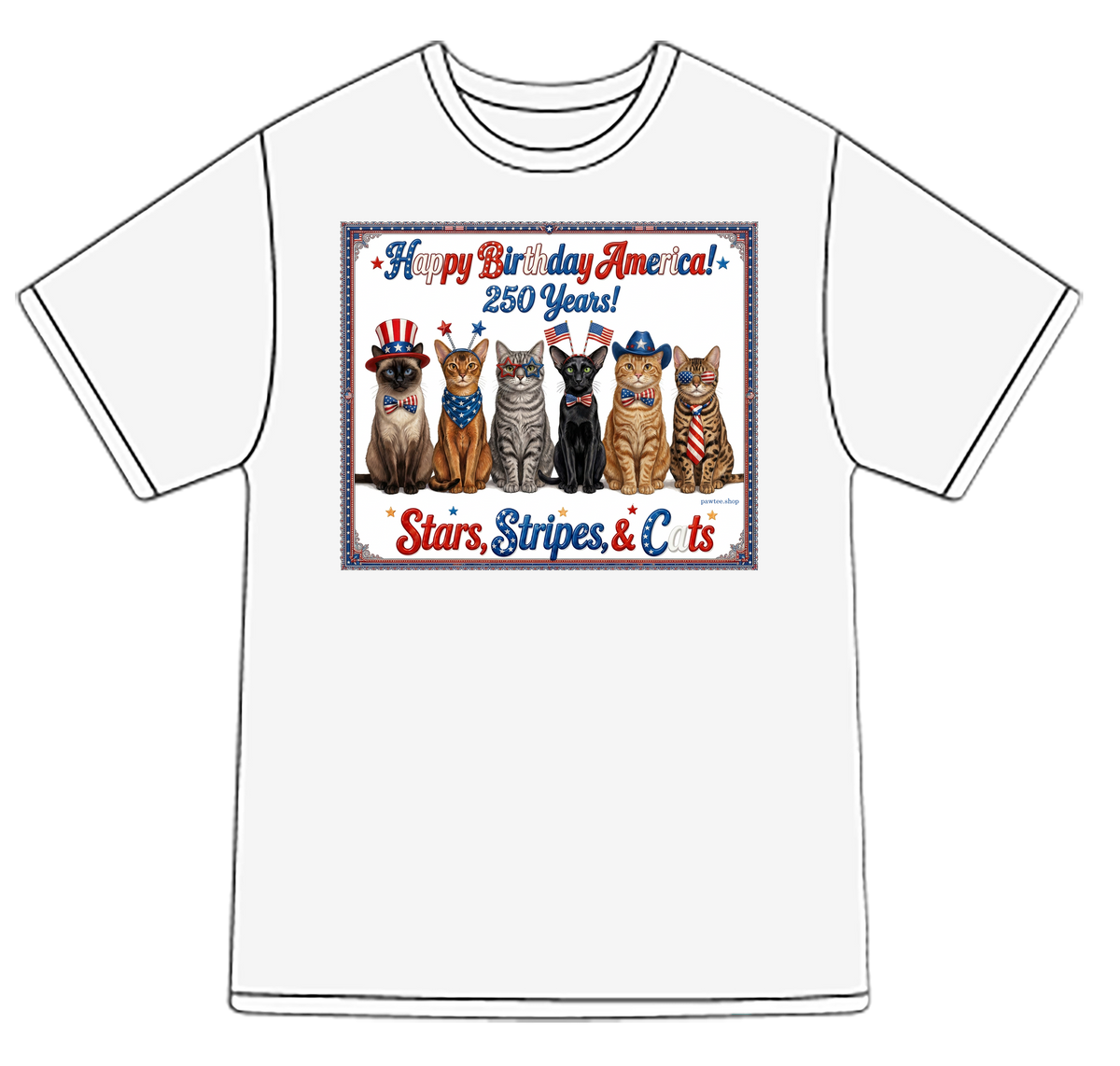 Stars, Stripes & Cats!