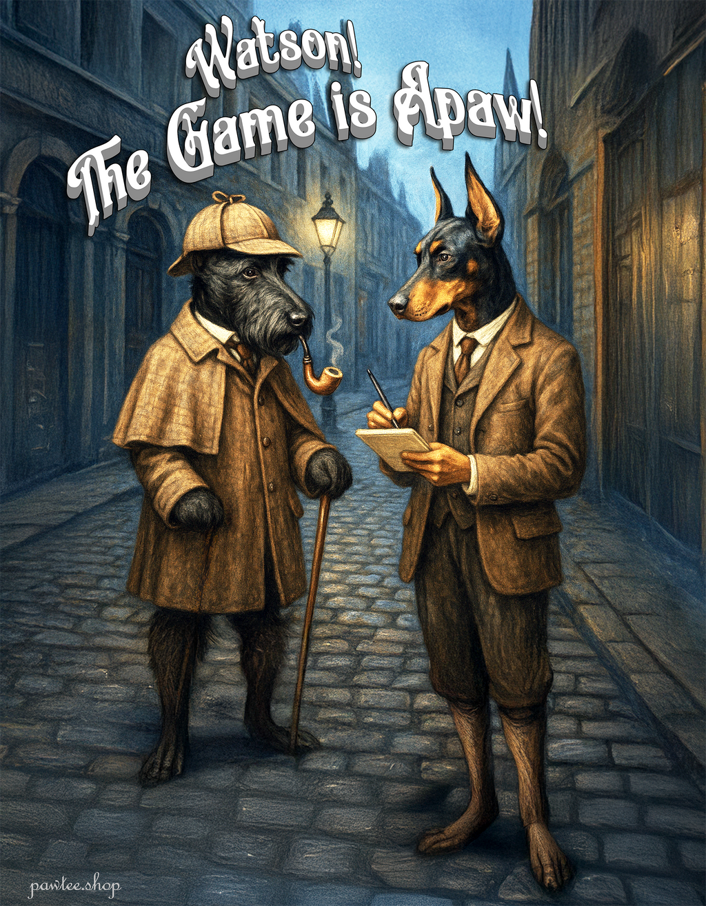 I think we've got our man ... uh, I mean, our PAW!