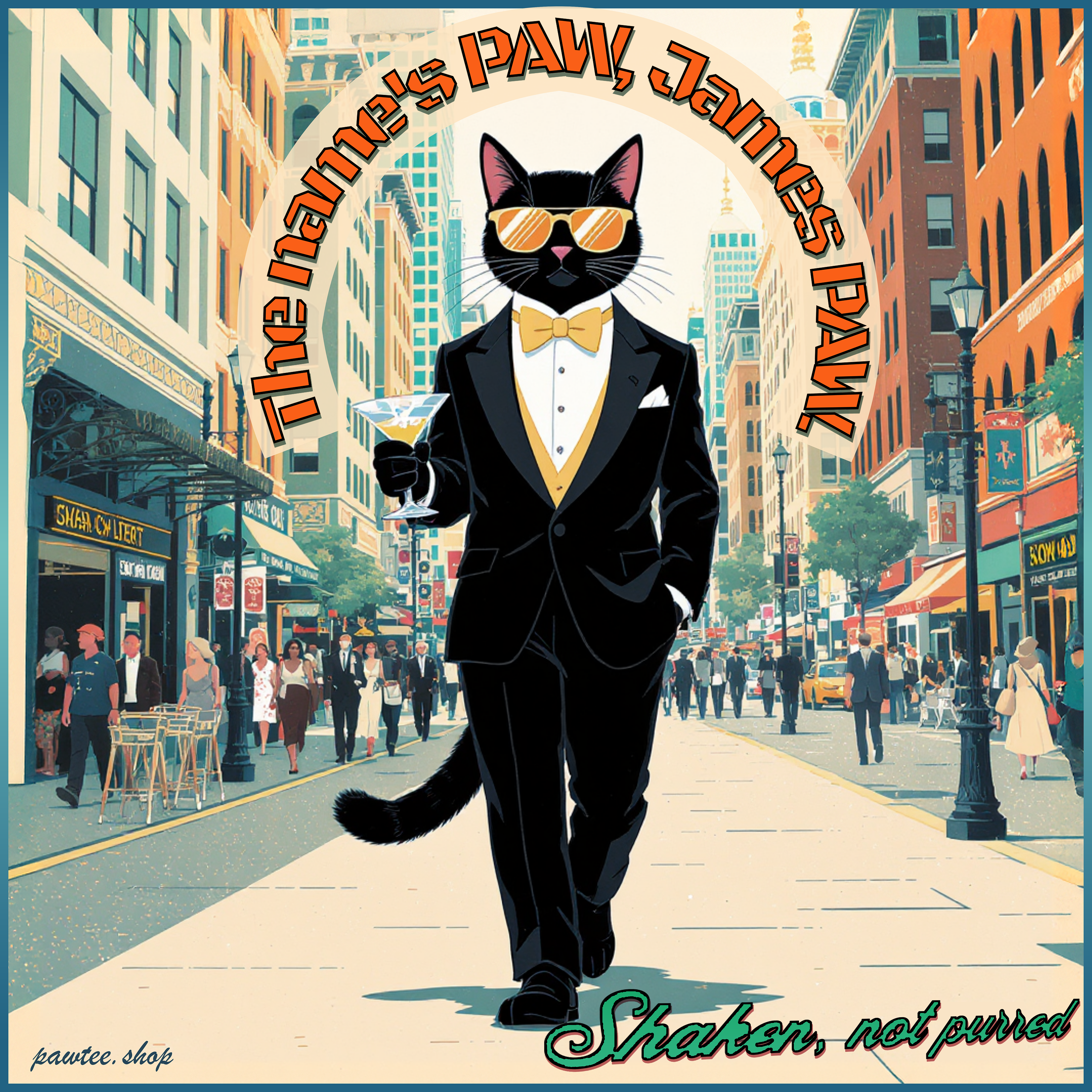 The name's PAW, James PAW