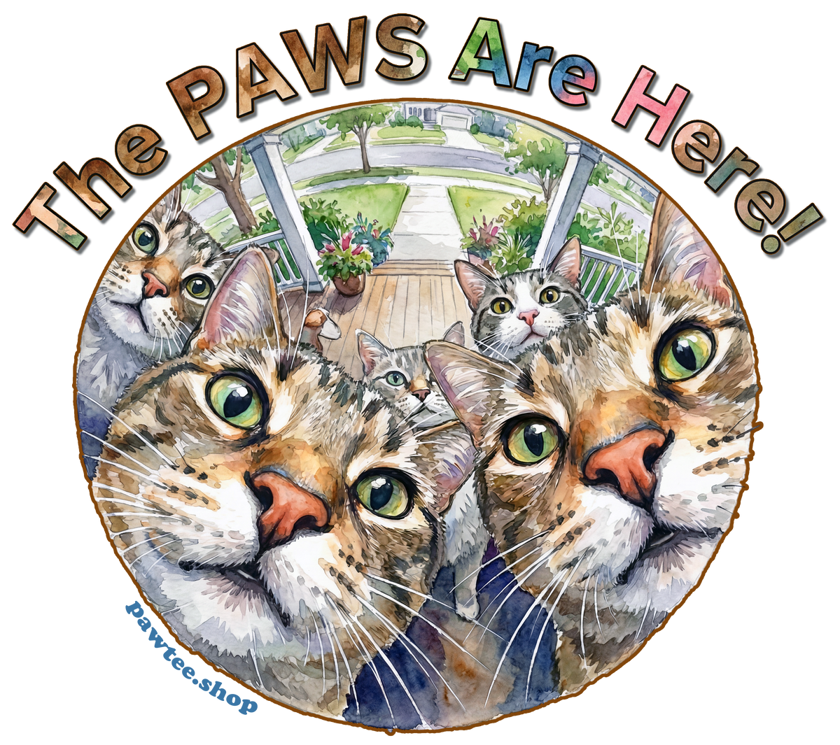 The Paws are Here ... Cat Style