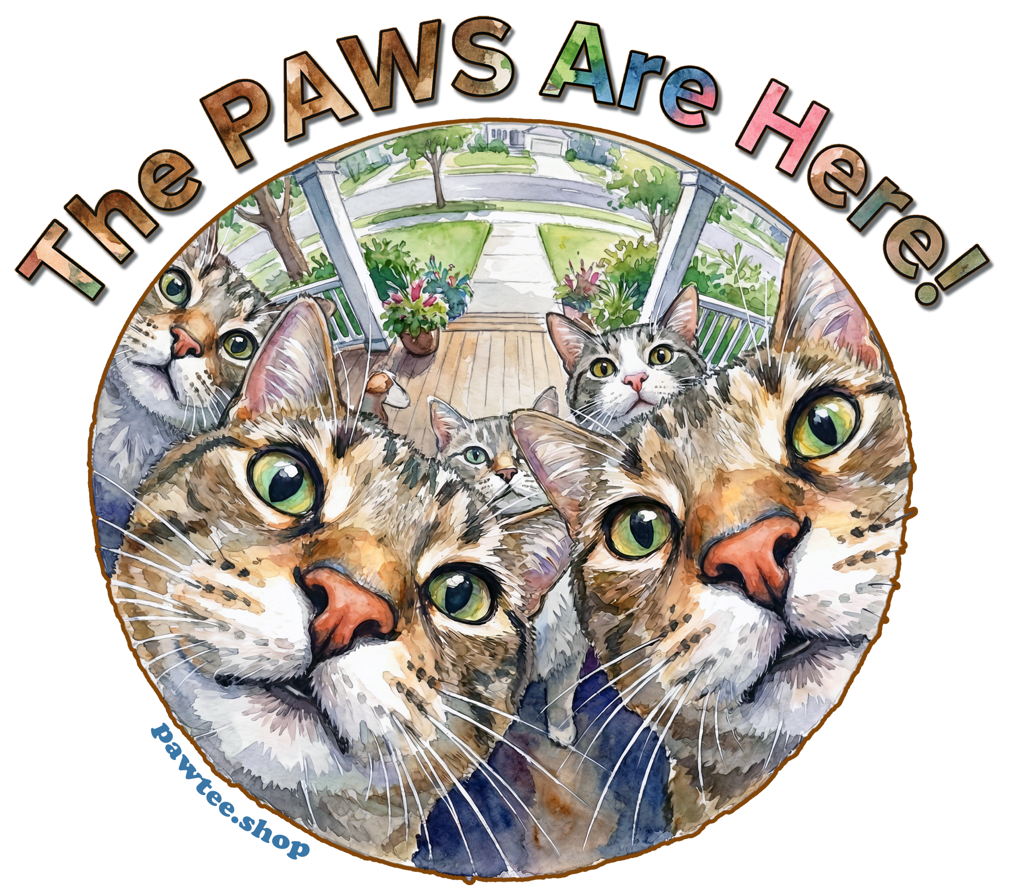 The Paws are Here ... Cat Style