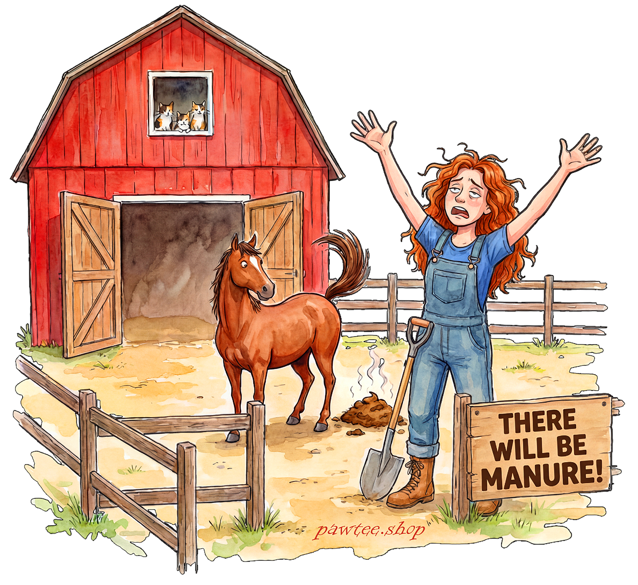 There WILL Be Manure!