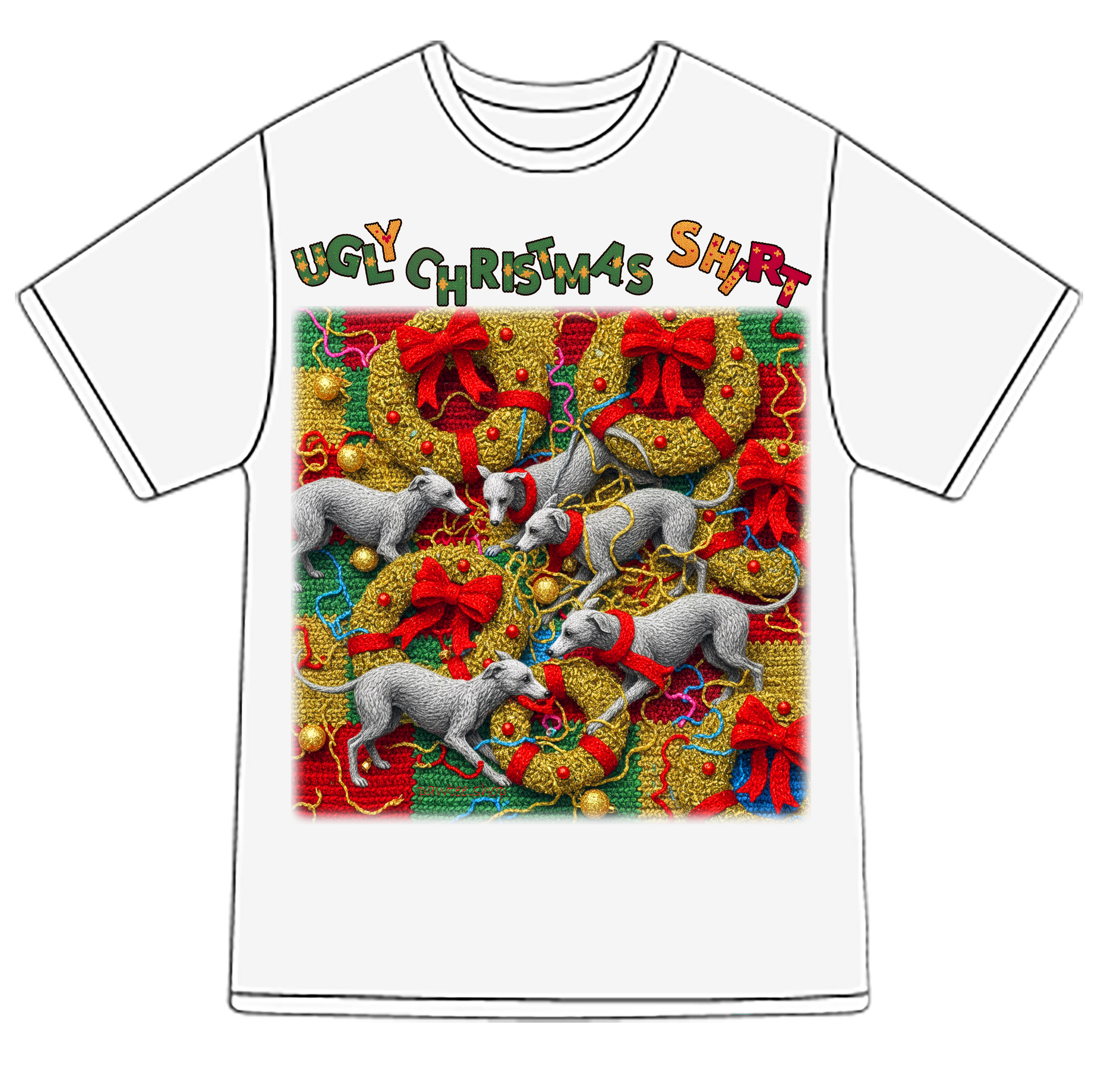 UGLY Christmas Sweatshirt Version2