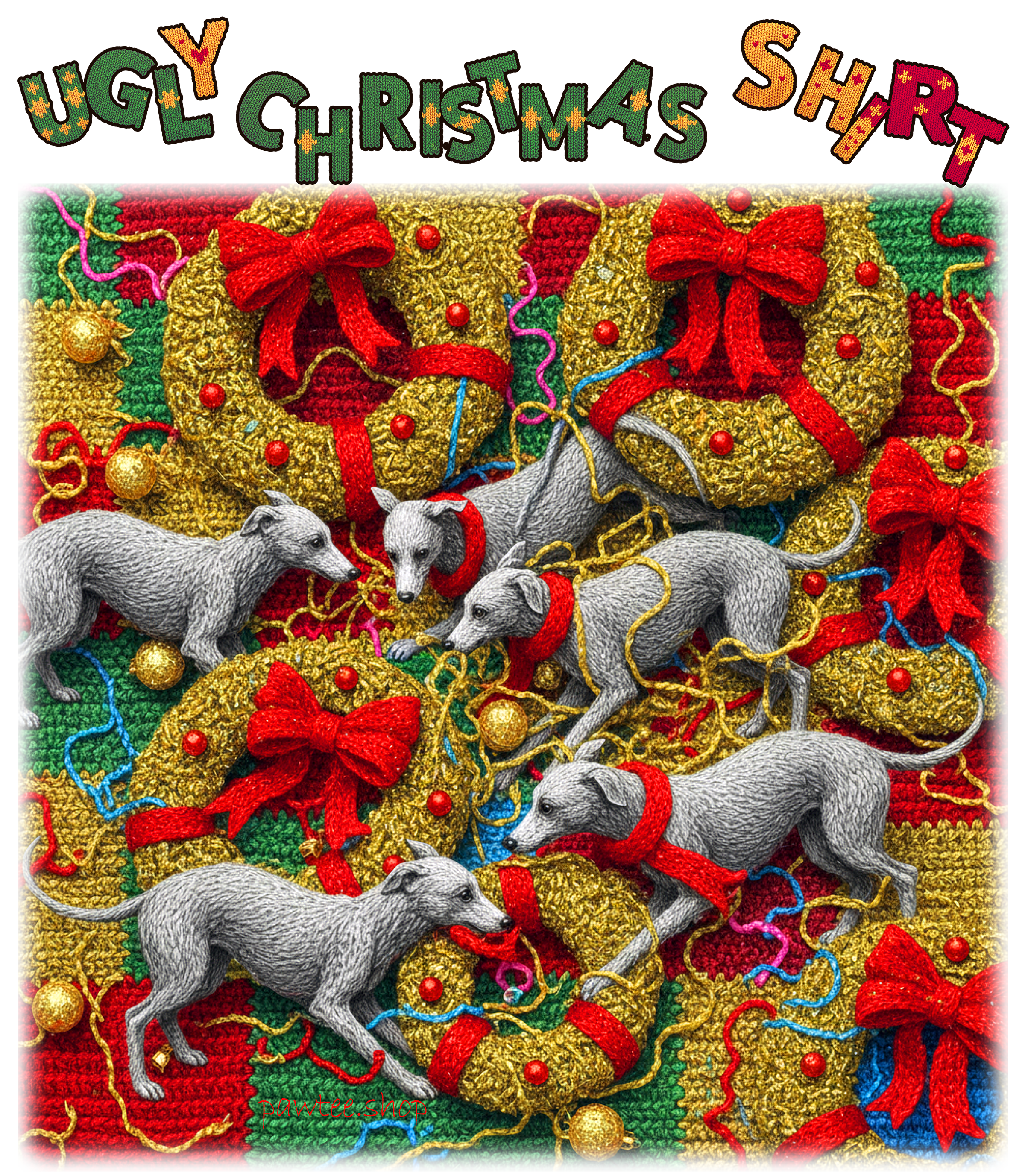 UGLY Christmas Sweatshirt Version2