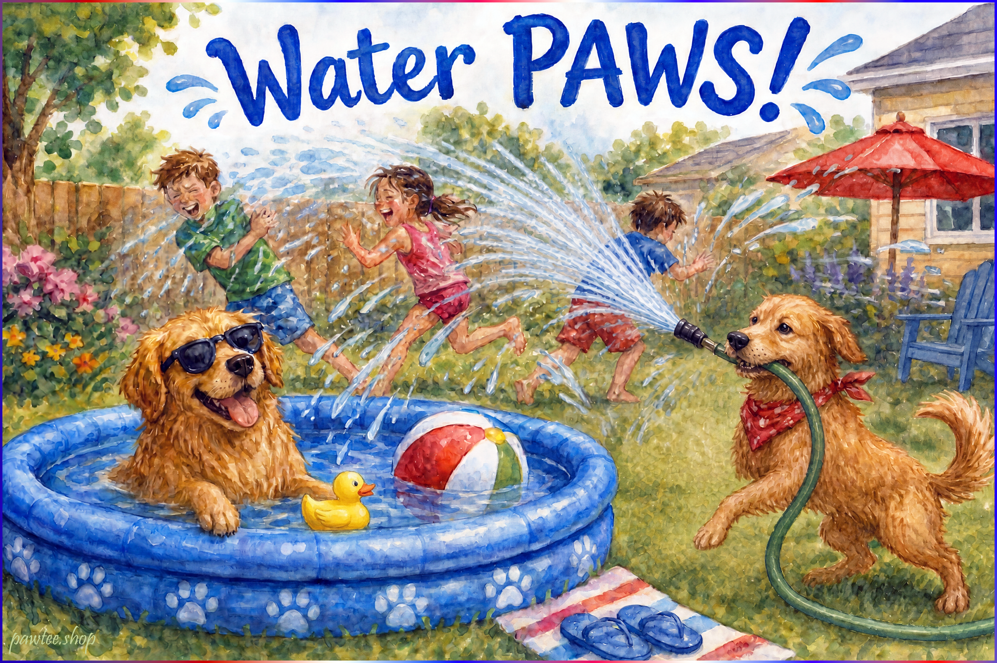 Water PAWS!